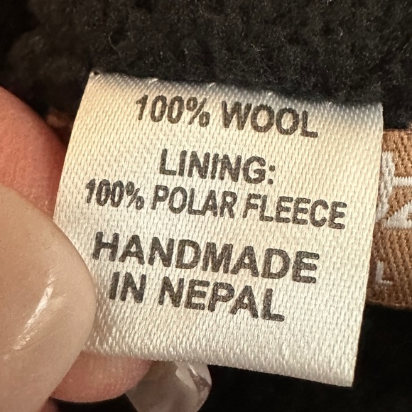 Winter Wool Beanie Hat Feelgoodz Made in Nepal Kids Boys Size - Picture 2 of 8